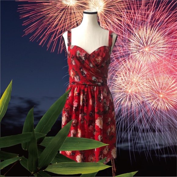 ♥️🌹THE KOOPLES Dress Red🌹♥️ - Picture 3 of 15